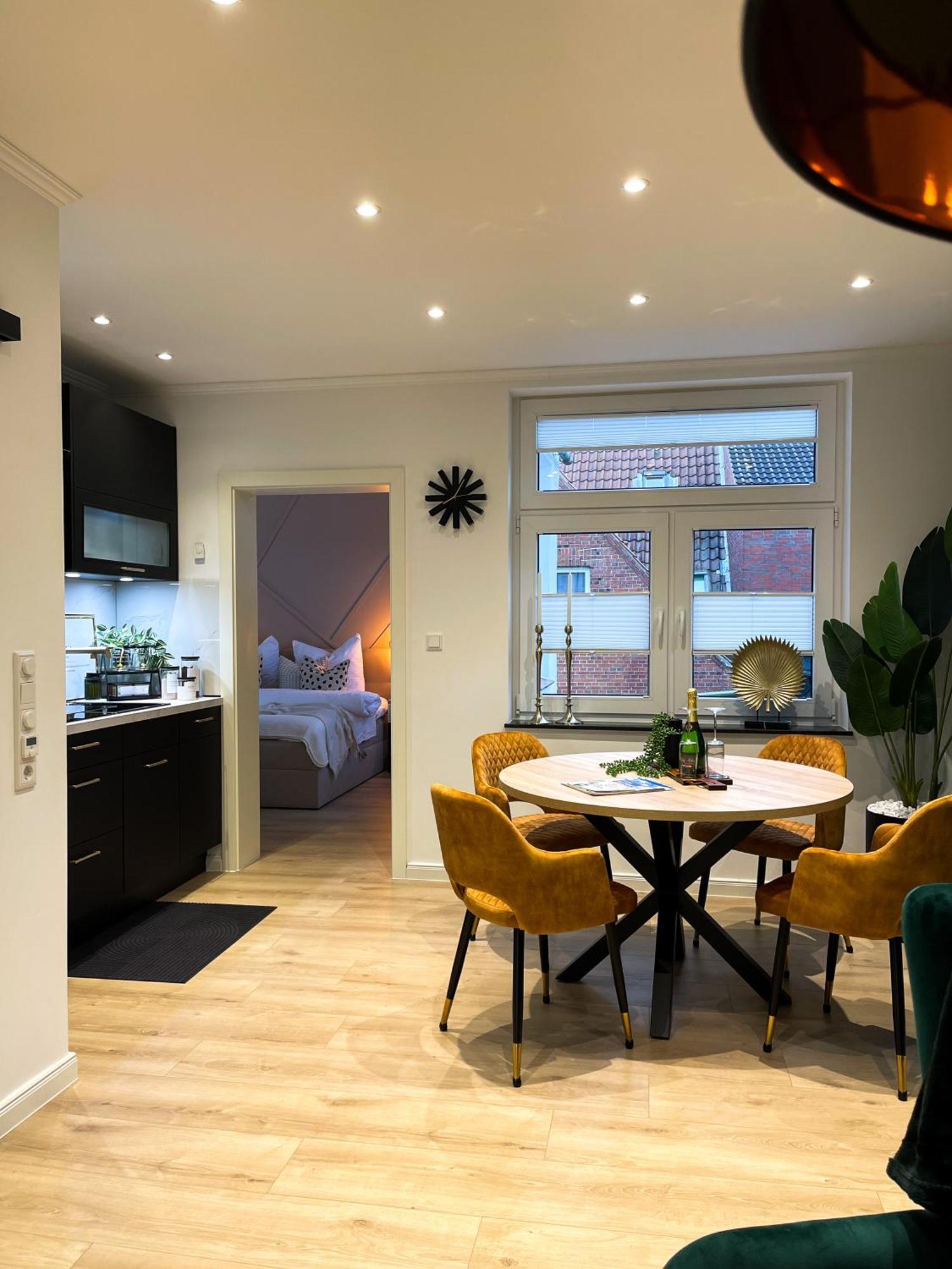 Ferienwohnung Domizil Am Delft II เอมเดน ภายนอก รูปภาพ