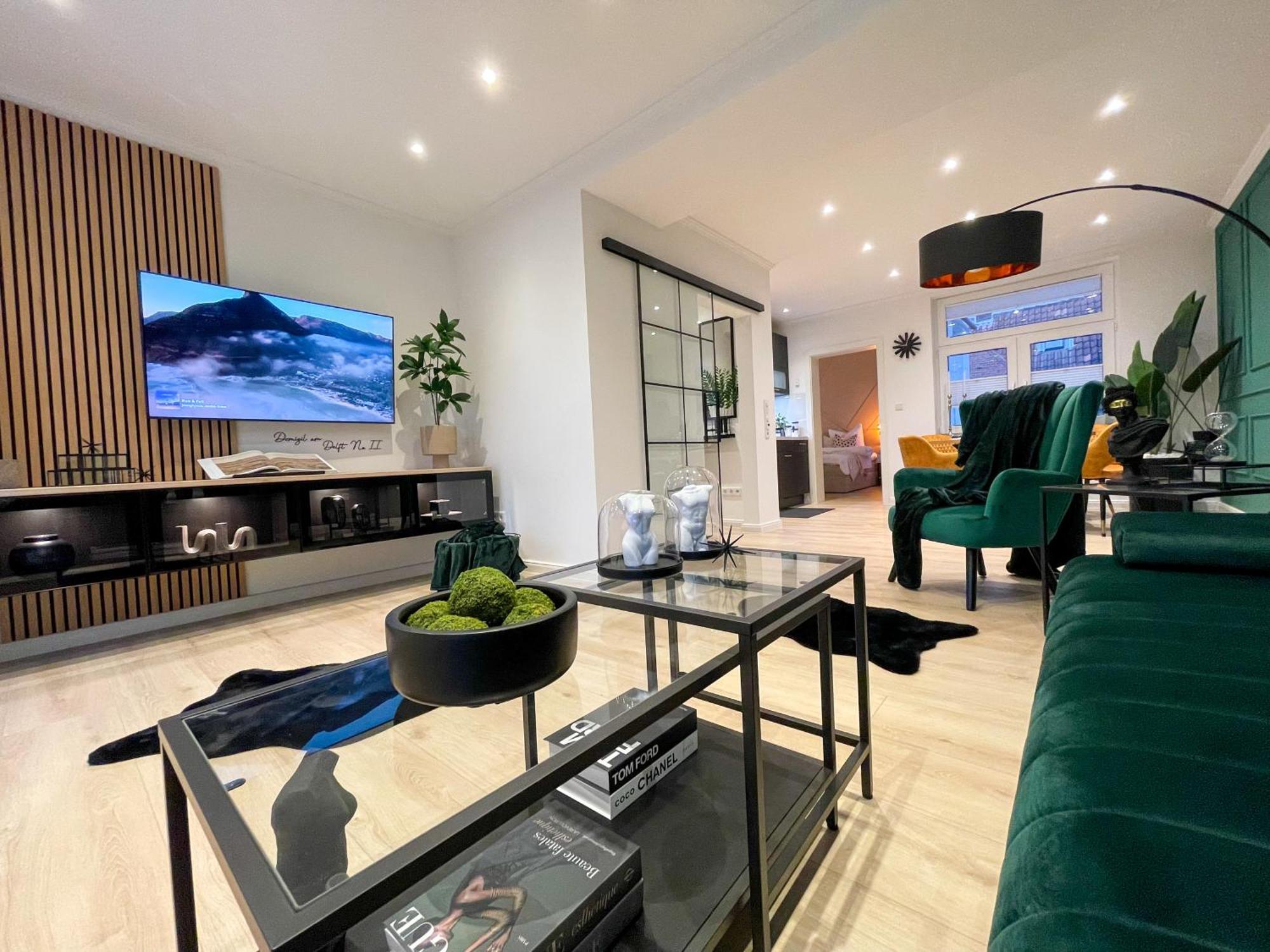 Ferienwohnung Domizil Am Delft II เอมเดน ภายนอก รูปภาพ